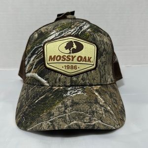 Mossy Oak Men’s Camo Trucker SnapBack Adjustable Hat